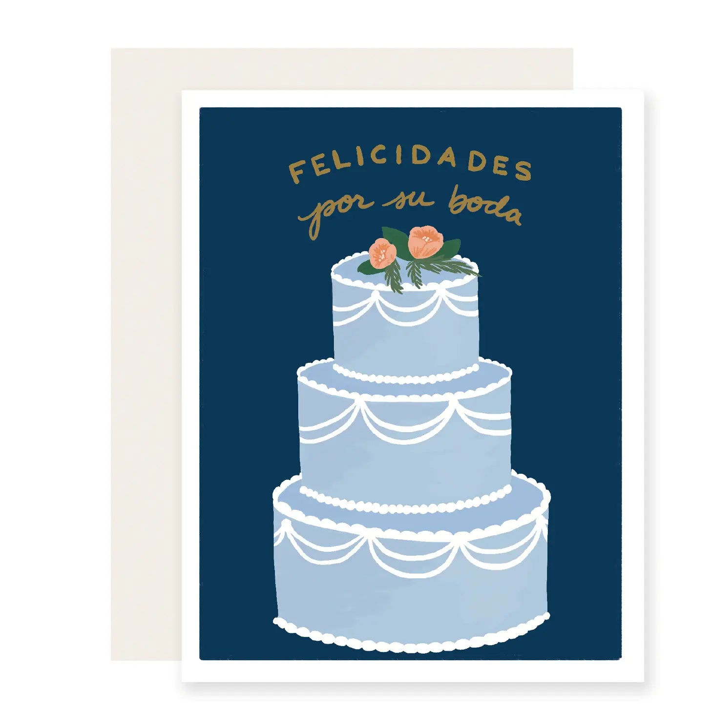 SLGST Boda Cake / Wedding Cake Card