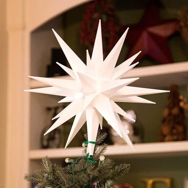 EFL 14" Moravian Star Tree Topper -  - Christmas - Feliz Modern