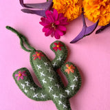 OFO Cactus Flower Ornament -  - Christmas - Feliz Modern