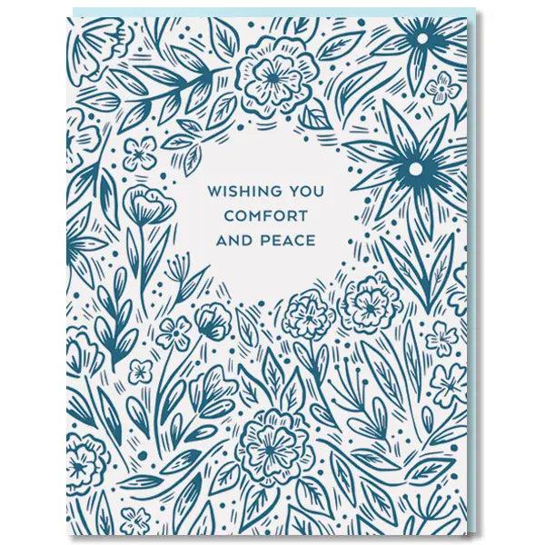 PPP Comfort and Peace Sympathy Card -  - Cards - Feliz Modern