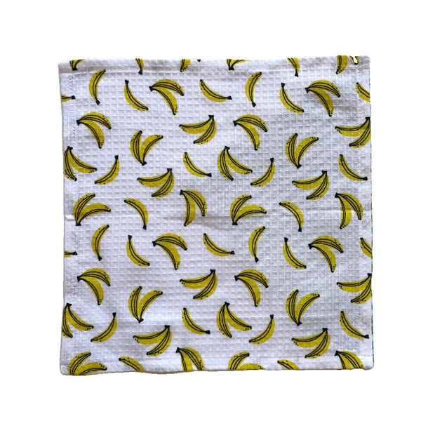 FTAF Striped Banana Dishcloth Set -  - Tea Towels & Napkins - Feliz Modern