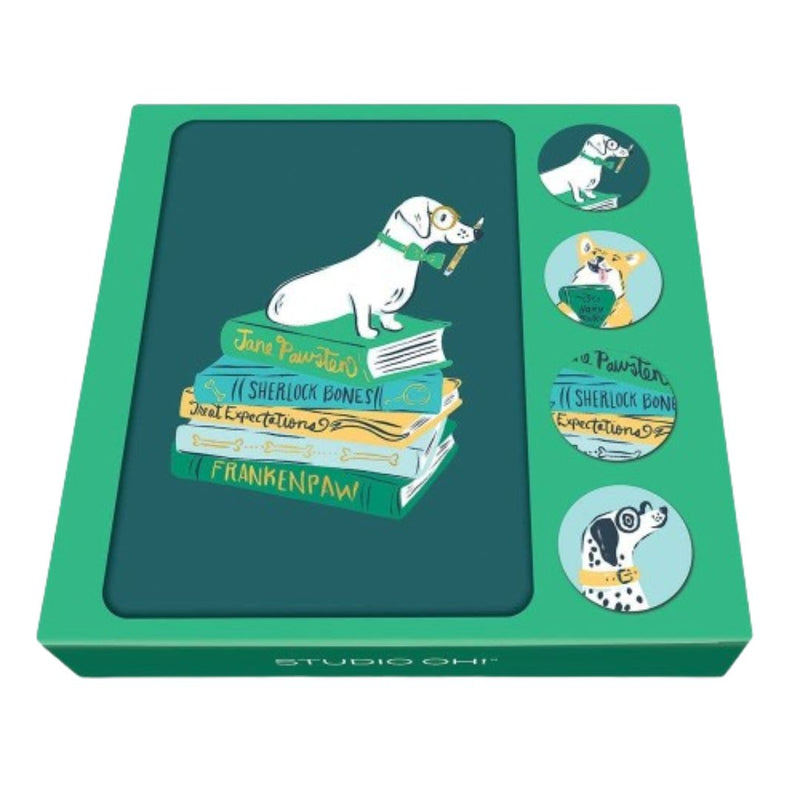 SOOH Smart Pups Notecards -  - Cards - Feliz Modern