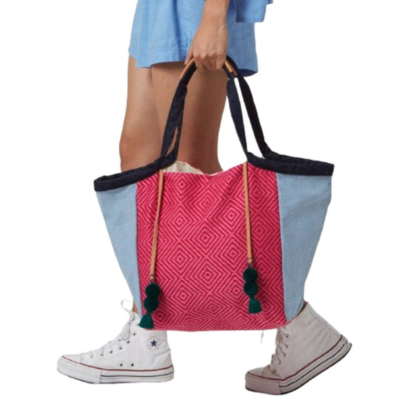 MOGL Raspberry Tote -  - Bags - Feliz Modern