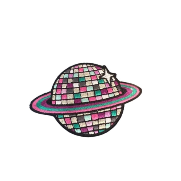 WFLW Disco Planet Patch -  - Pins & Patches - Feliz Modern