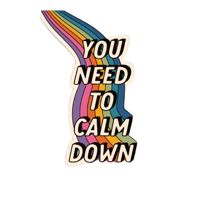 IAP Need To Calm Down Sticker -  - Stickers - Feliz Modern