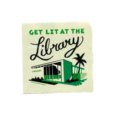 RAK Lit at The Library Sticker -  - Stickers - Feliz Modern