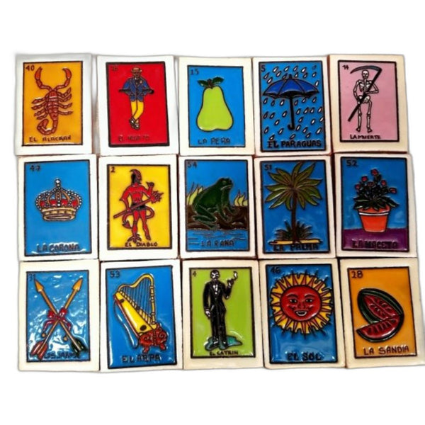 AAES Loteria Tile - - Coasters - Feliz Modern