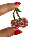 WFLW Disco Cherry Pin -  - Pins & Patches - Feliz Modern