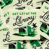 RAK Lit at The Library Sticker -  - Stickers - Feliz Modern