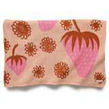 CNAC Strawberry Knit Blanket -  - Pillows & Throws - Feliz Modern