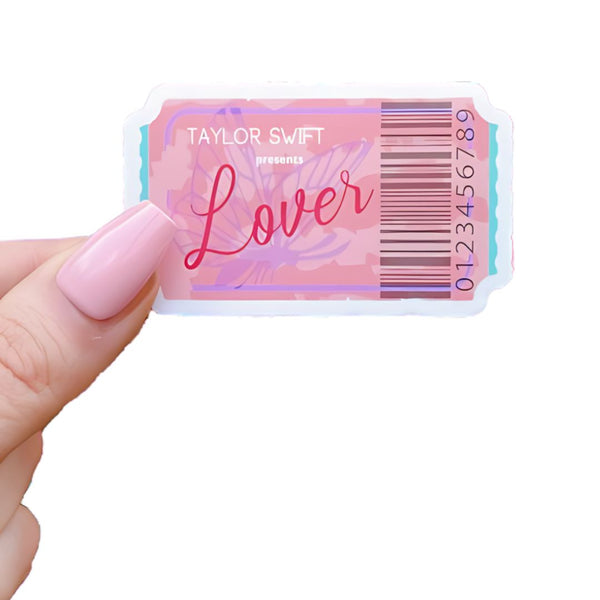 TLC Lover Ticket Sticker -  - Stickers - Feliz Modern