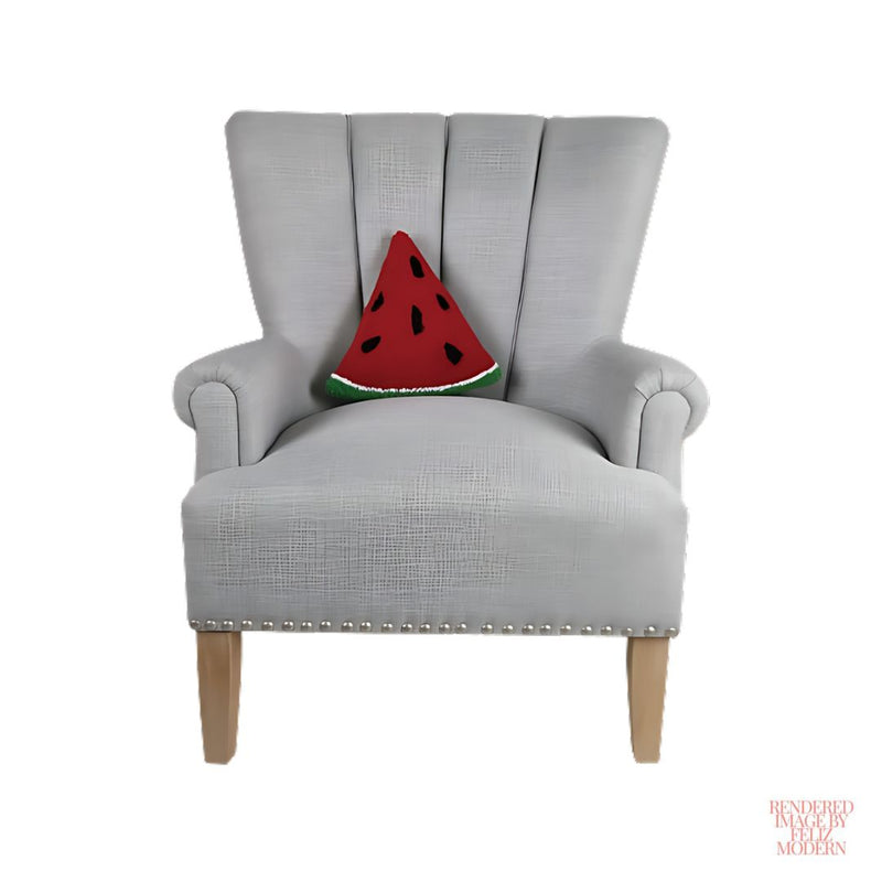 PEKH Watermelon Shape Pillow -  - Pillows & Throws - Feliz Modern