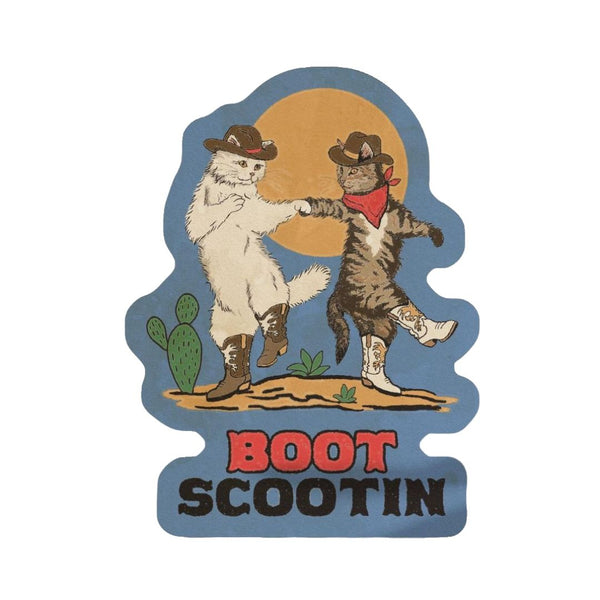 CRFS Boot Scootin' Kitties Sticker -  - Stickers - Feliz Modern