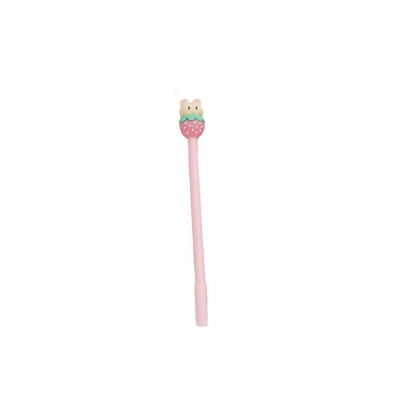 BCM Strawberry Rabbit Pen - Pink - Office & Stationery - Feliz Modern