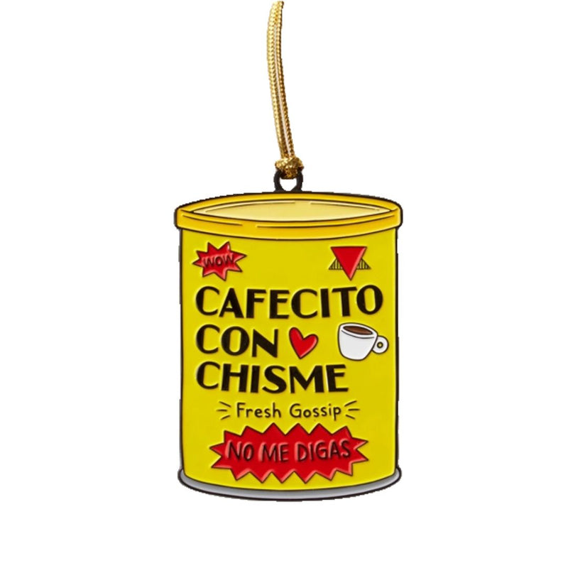 TFND Cafecito Con Chisme Ornament -  - Christmas - Feliz Modern