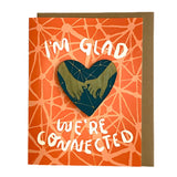 SNOM Glad We're Connected Card and Magnet -  - Cards - Feliz Modern