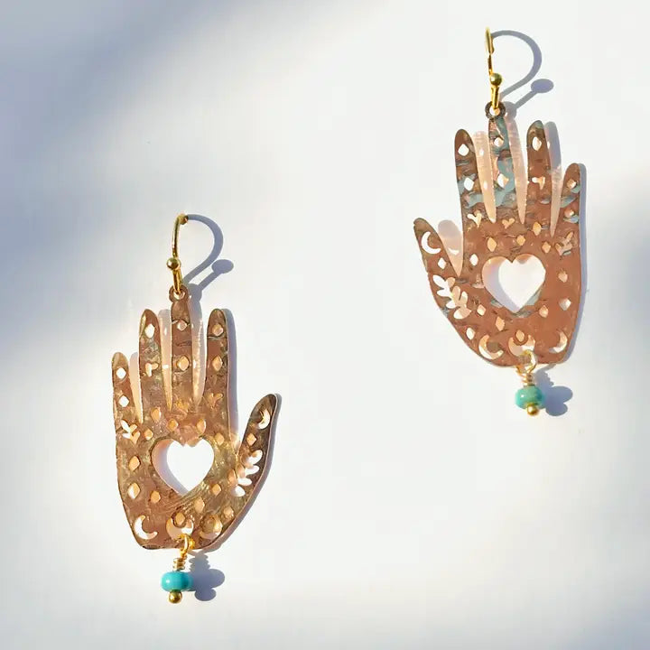 VVF Healing Hand Earrings -  - Earrings - Feliz Modern