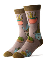 OHYS Cactus Men's Crew Socks -  - Socks - Feliz Modern