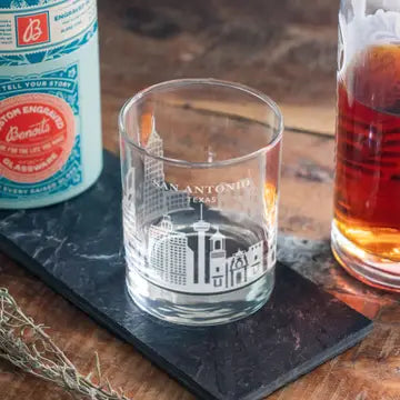 BDC San Antonio Skyline Glass - - Drinkware - Feliz Modern