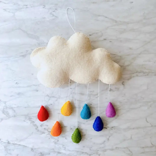 DHRD Rainbow Cloud Wall Decor -  - Decor Objects - Feliz Modern