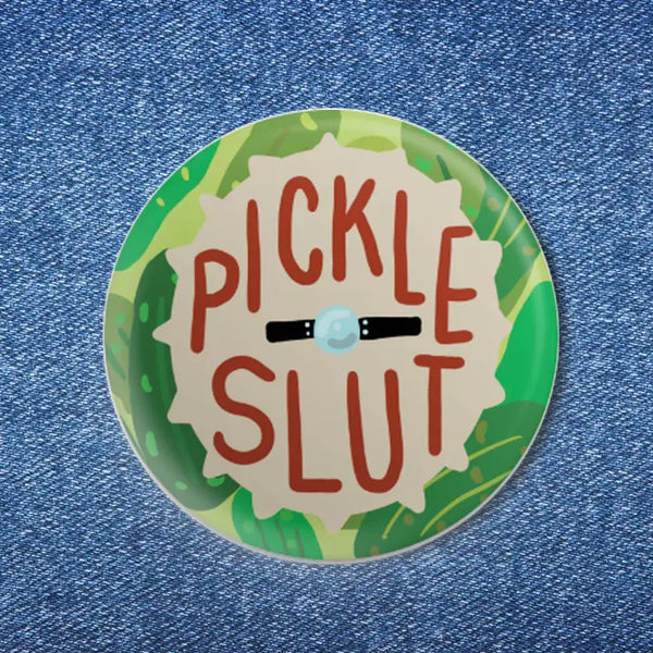 BBK Pickle Button -  - Pins & Patches - Feliz Modern