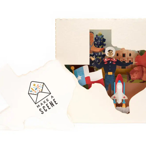 MAS Texas Pop Up Card - - Cards - Feliz Modern