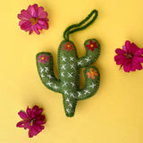 OFO Cactus Flower Ornament -  - Christmas - Feliz Modern