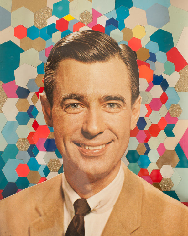 KO Let's Be Together Today (Mister Rogers) Art - - Art - Feliz Modern