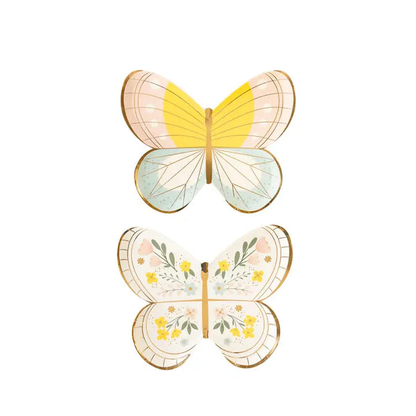 MMEY Butterfly Plates - - Party Supplies - Feliz Modern