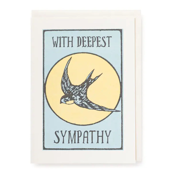 ACVG Swallow Sympathy Card -  - Cards - Feliz Modern