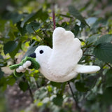 OFO Dove with Olive Branch Ornament -  - Christmas - Feliz Modern