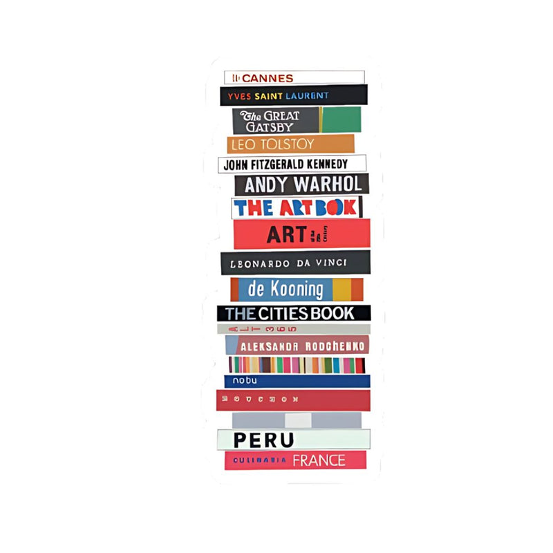 APT Stack Of Books Sticker -  - Stickers - Feliz Modern