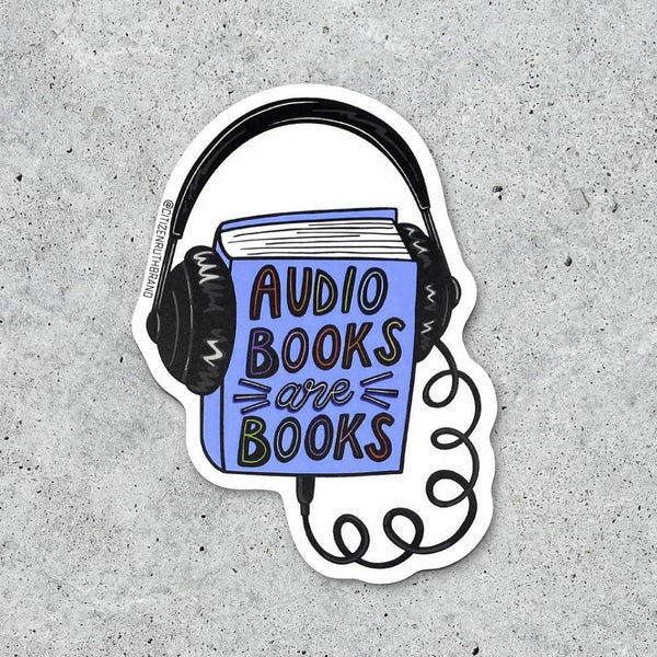 CTR Audio Books Sticker -  - Stickers - Feliz Modern