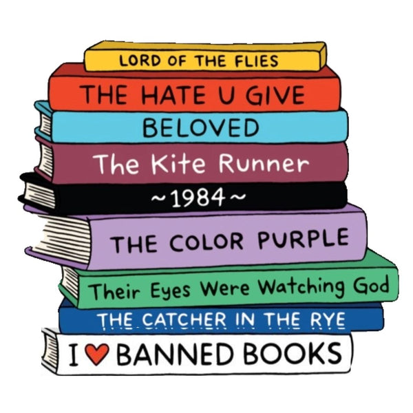 TFND Banned Books Sticker -  - Stickers - Feliz Modern