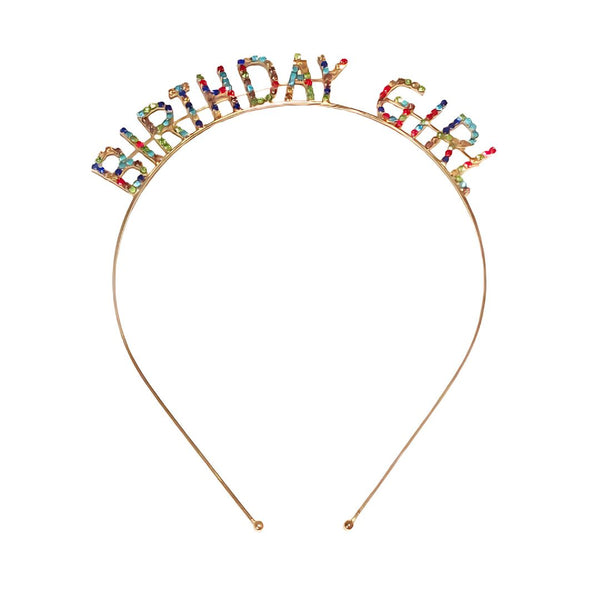 MIBZ Birthday Girl Headband -  - Party Supplies - Feliz Modern