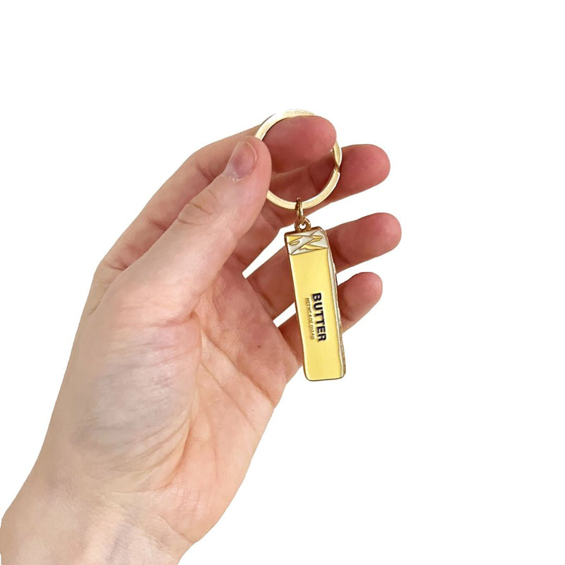 DWGS Stick of Butter Keychain -  - Keychains - Feliz Modern