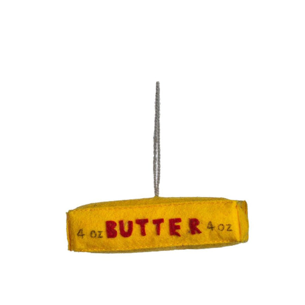 SROB Butter Felt Ornament -  - Christmas - Feliz Modern