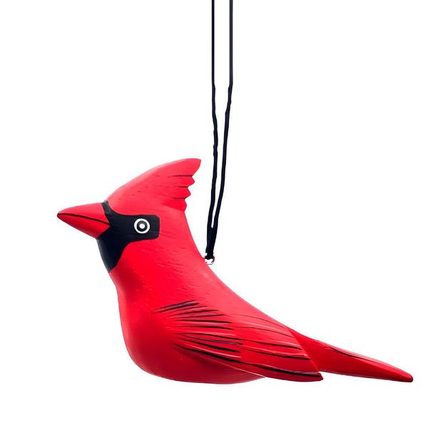 WOTC Cardinal Balsa Ornament -  - Christmas - Feliz Modern