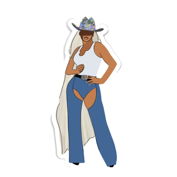 DWGS Cowboy Carter Sticker -  - Stickers - Feliz Modern