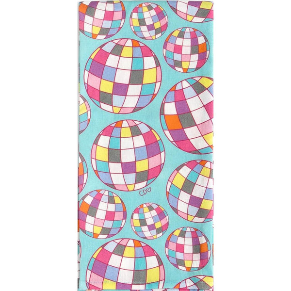 CLLDL Disco Ball Tea Towel -  - Tea Towels & Napkins - Feliz Modern