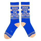 GBP Dogs Make The World Better Socks -  - Socks - Feliz Modern