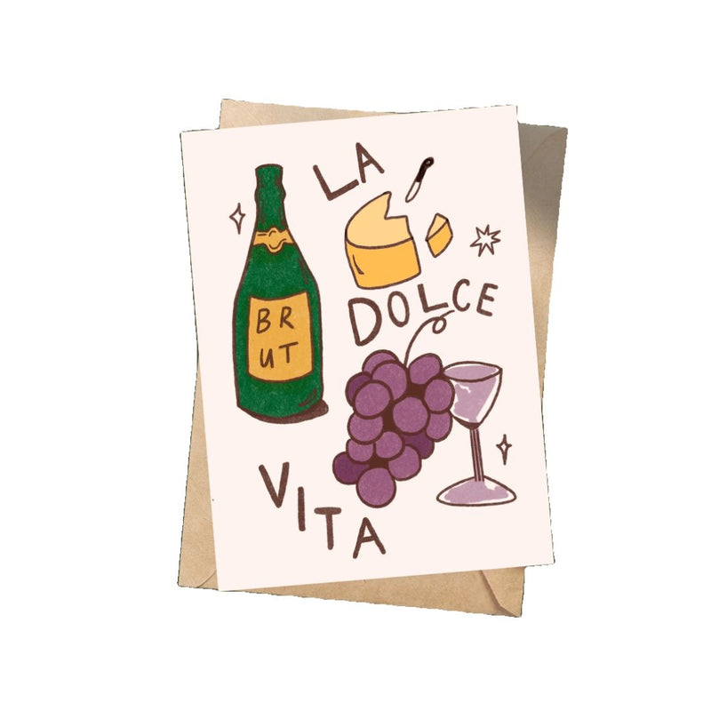 MLAL La Dolce Vita Card -  - Cards - Feliz Modern