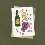 MLAL La Dolce Vita Card -  - Cards - Feliz Modern