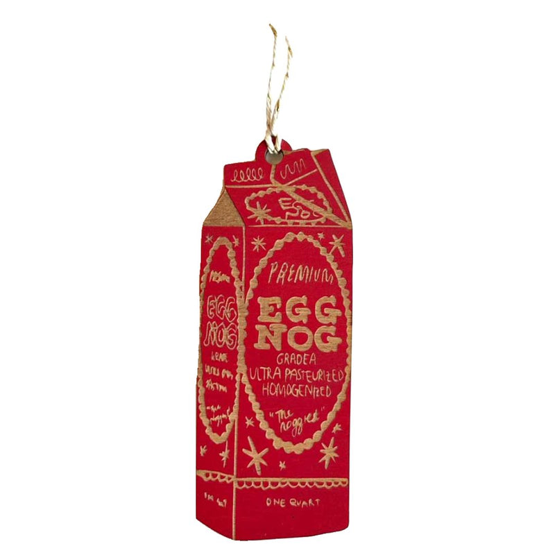 SNOM Eggnog Ornament -  - Christmas - Feliz Modern