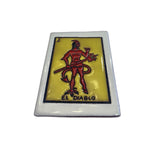 AAES Loteria Tile - El Diablo - Coasters - Feliz Modern