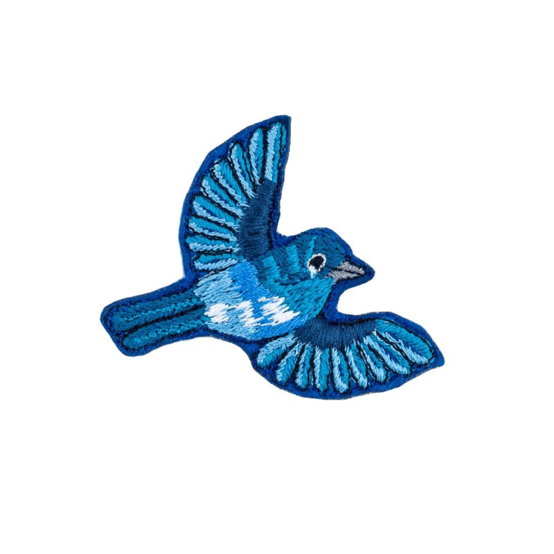 AIPO Flying Blue Bird Pin -  - Pins & Patches - Feliz Modern