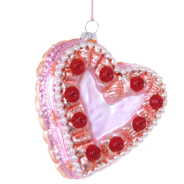 CFC Heart Cake Ornament -  - Christmas - Feliz Modern