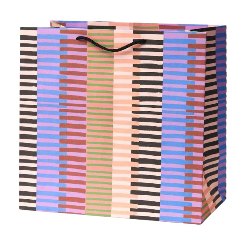 PPSW Colorful Stripes Gift Bag - Large - Gifting Supplies - Feliz Modern