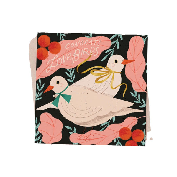 OEAC Love Birds Card -  - Cards - Feliz Modern