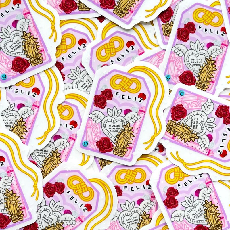 EVD Love Omamori Sticker -  - Stickers - Feliz Modern